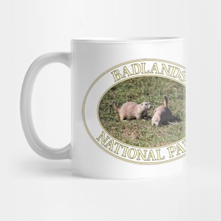 Prairie Dogs at Badlands National Park in South Dakota Mug